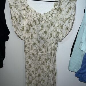 Floral Print Mini Dress